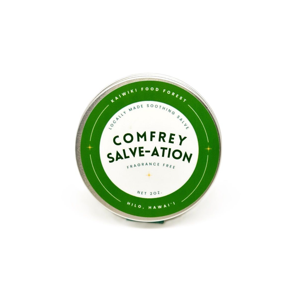 Kaiwiki Food Forest, Comfrey Salve (2 oz.)