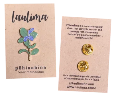 Pin, Pōhinahina (Laulima)