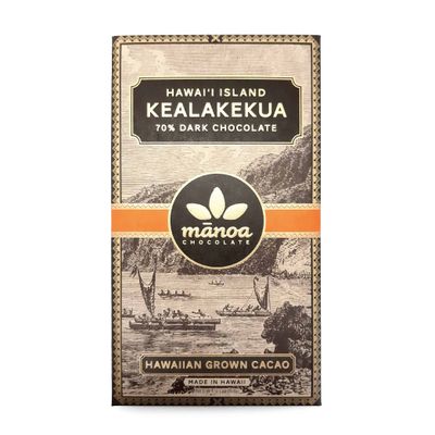 Mānoa Chocolate Co. - Kealakekua Dark Chocolate Bar (2 oz.)