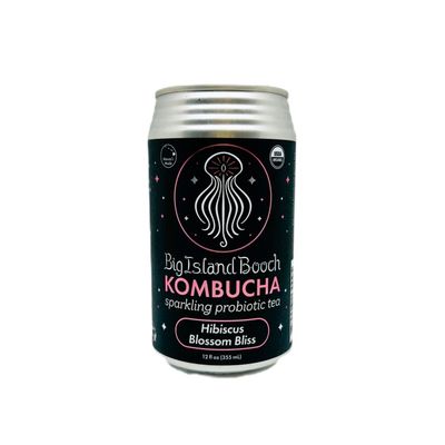 Big Island Booch, Hibiscus Kombucha (12 Oz.)