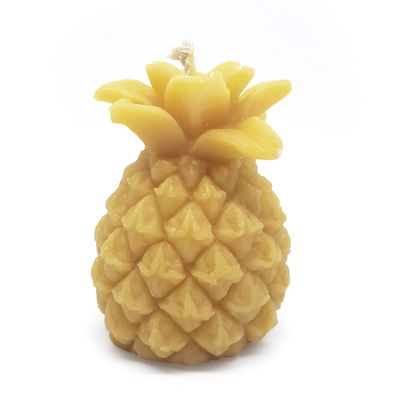 Bee Light Hawaii, Pineapple Beeswax Candle