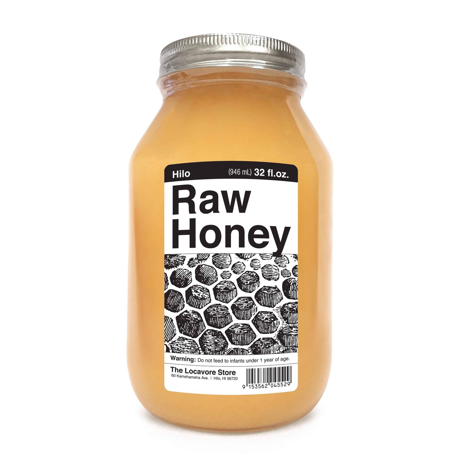 The Honey Bee Co., Raw Honey (32 Oz.)