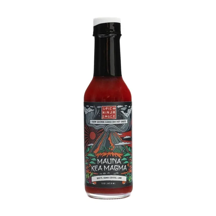 Spicy Ninja, Mauna Kea Magma Hot Sauce (5 Oz.)