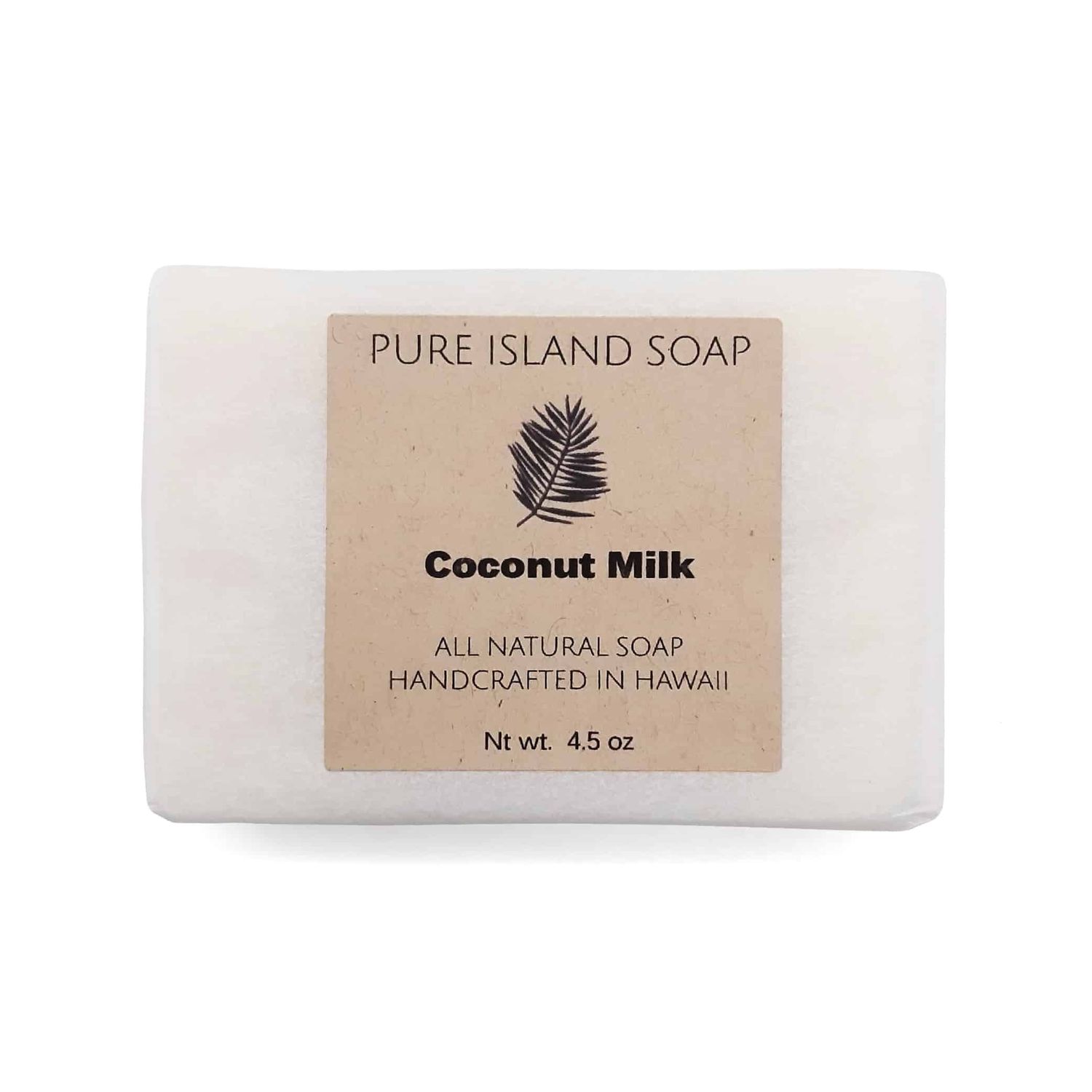 Pure Island Soap, Coconut Milk (4.5 Oz.)