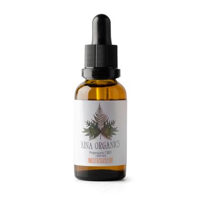 Aina Organics, Revive CBD Full Spectrum Oil, 1500 mg (1 Oz.)