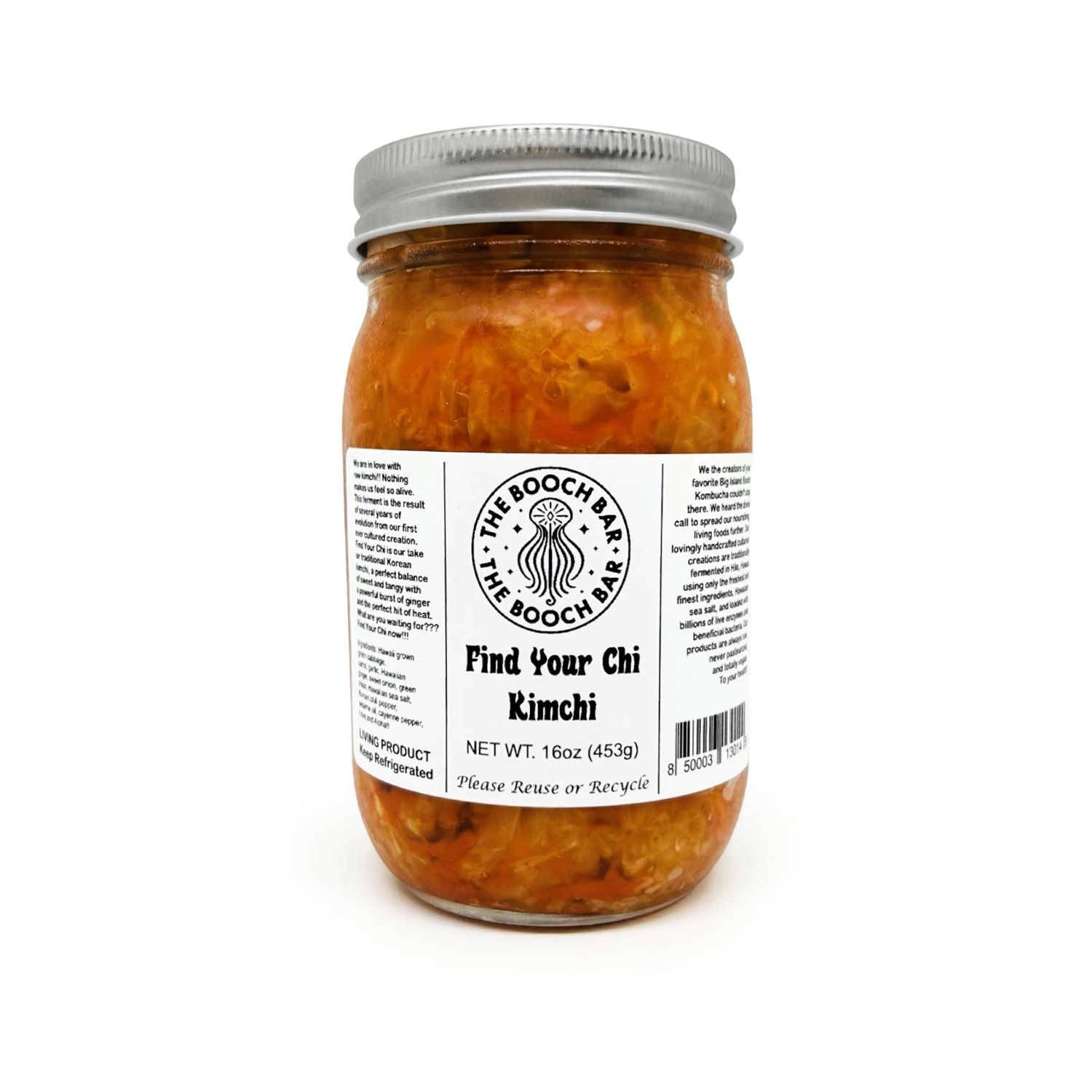 Sauerkraut, Find Your Chi Kimchi (Big Island Booch)