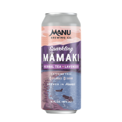 Manu Brewing Co, Sparkling Māmaki Tea with Lavender