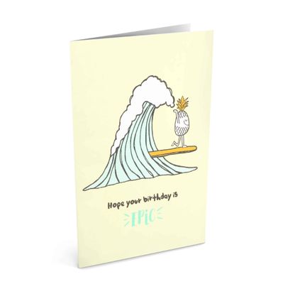 Card, Birthday - Hope Your Birthday is Epic (Nico Made)