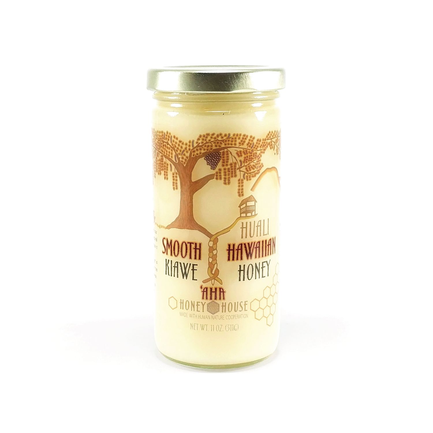 Aha Honey House, Kiawe Smooth Honey (13 Oz.)