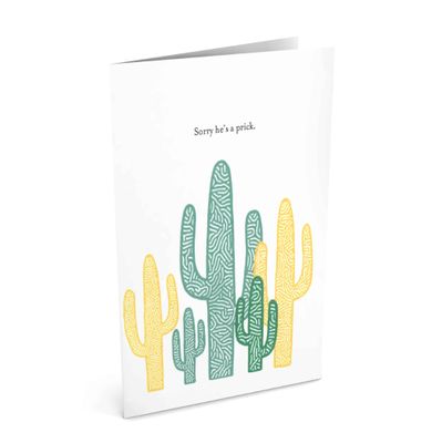 Card, Breakup - Sorry He&#39;s a Prick (Localicreative)