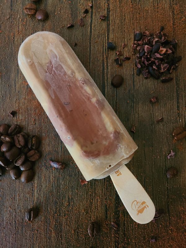 Pop Culture Artisan Pops, Coffee Cacao Nib