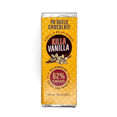 Paʻauilo Chocolate, 62% Killa Vanilla Chocolate Bar (0.88 Oz.)
