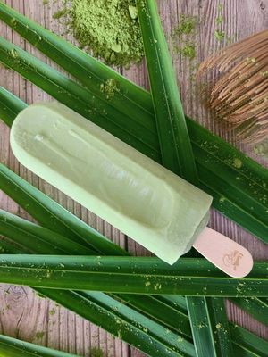 Pop Culture Artisan Pops, Matcha Honey Cream