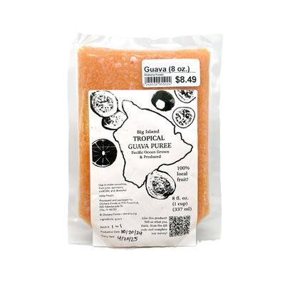 Fruit Puree, Guava, Olohana Foods (8 Oz.)