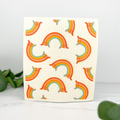 Dishcloth, Rainbow Shaka (Double Happyness)