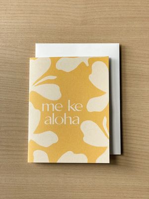 Card, Love - Me Ke Aloha (Haylee Watson Studio)