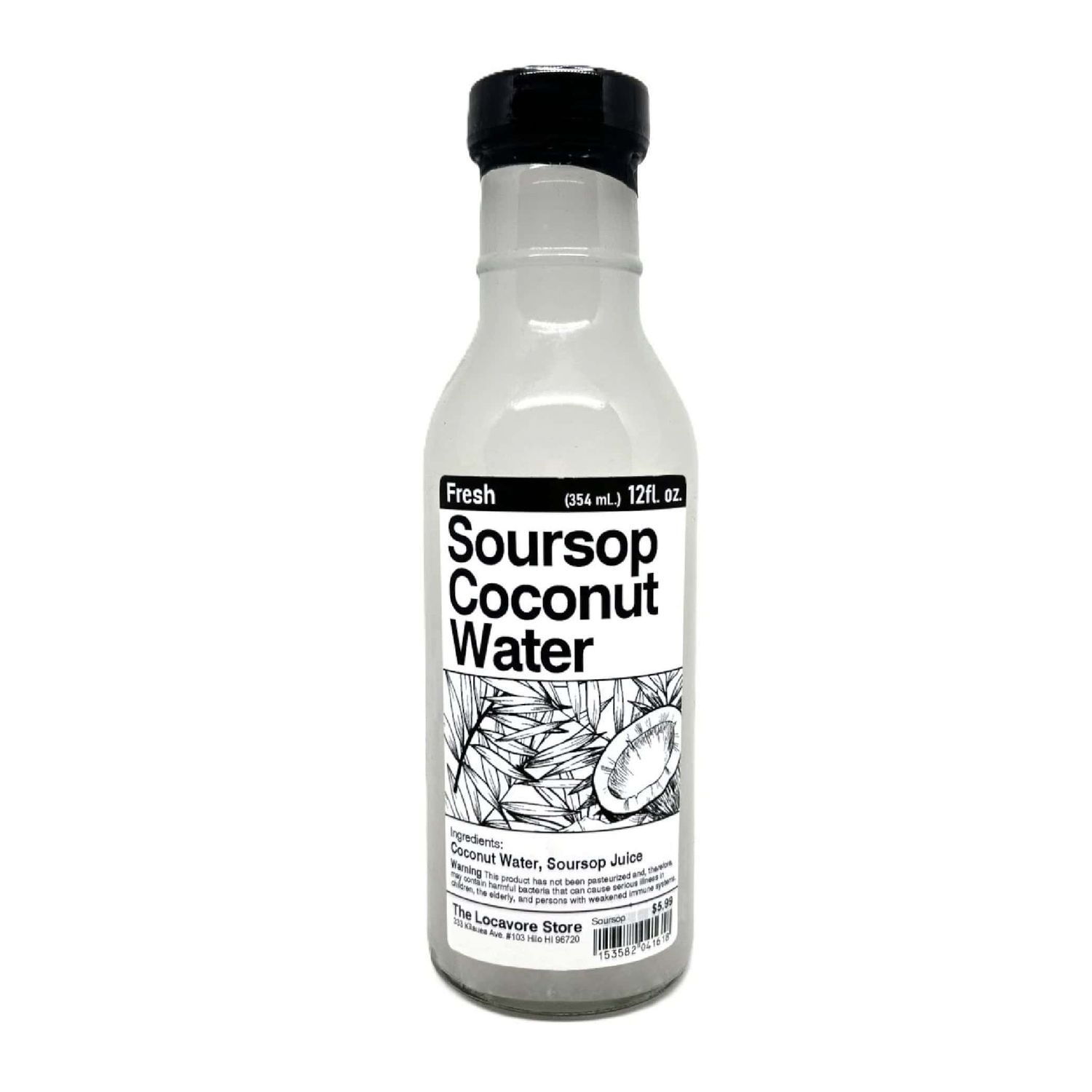 The Locavore Store, Coconut Water - Soursop (12 oz.)