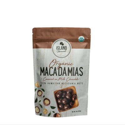 Macadamia Nuts, Island Harvest - Organic Milk Chocolate (9 Oz.)