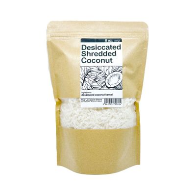 The Locavore Store, Desiccated Shredded Coconut (8 Oz.)