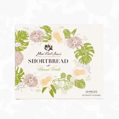 Cookies, 20-Piece Assorted Shortbread, Maui Fruit Jewels