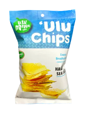 Chips, ʻUlu Mana, ʻUlu Chips - Sea Salt (4 Oz.)