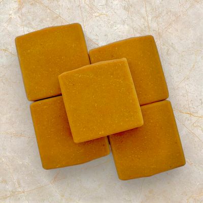 Rebel&#39;s Roost, ʻŌlena Sunshine Goat Milk Soap (4.5oz)
