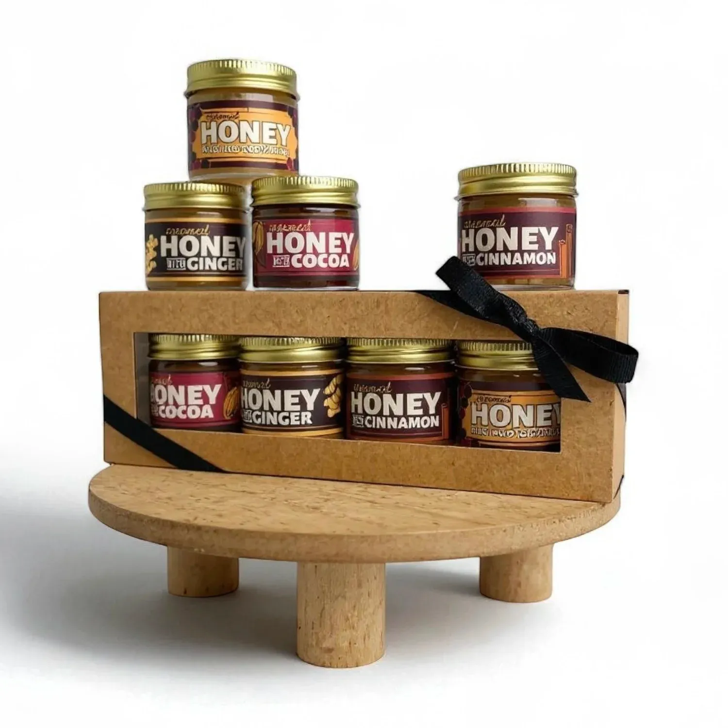 Rebels&#39; Roost Farm and Apiary, Flavored Raw Honey Sampler