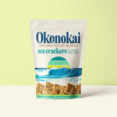 Okonokai Crackers, Sea Salt (2 oz)