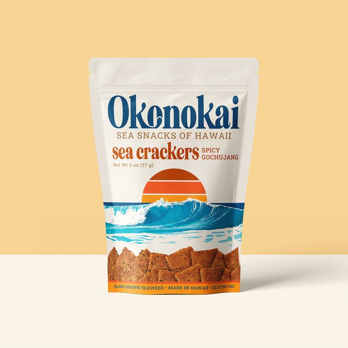 Okonokai Crackers, Spicy Gochujang (2 oz)