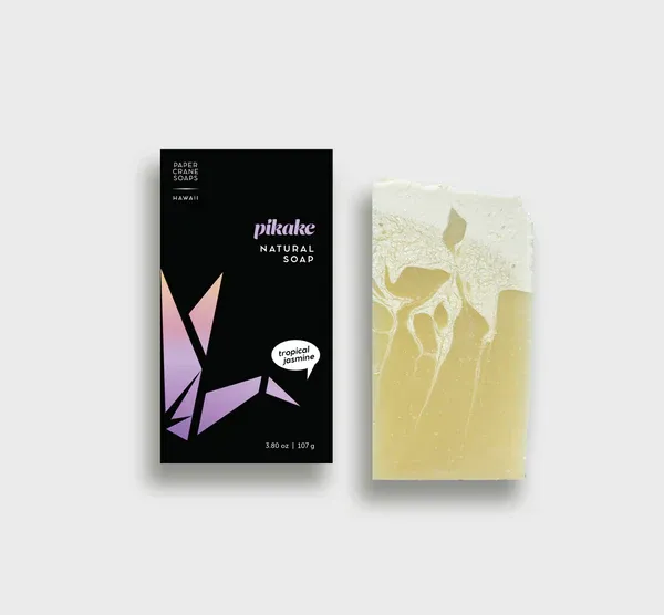 Paper Crane Soaps, Soap Bar - Pikake (3.8 Oz.)