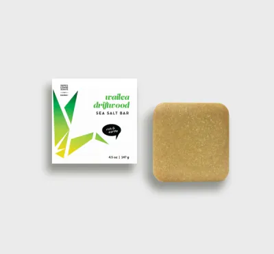 Paper Crane Soaps, Soap Bar - Wailea Driftwood (4.5 Oz.)