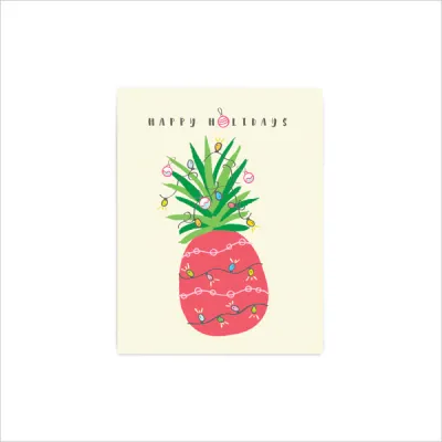 Card, Holiday - Pineapple Tree (Nico Made)