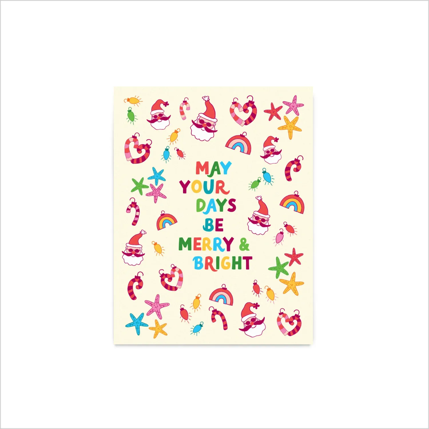 Card, Holiday - Ornaments (Nico Made)