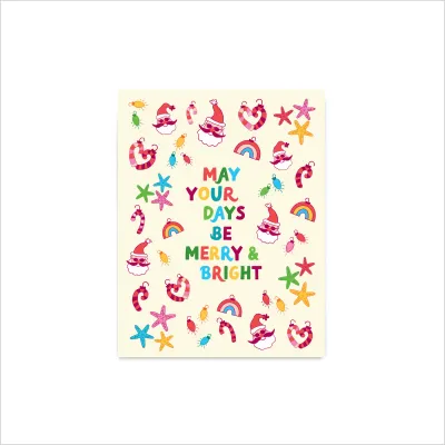 Card, Holiday - Ornaments (Nico Made)