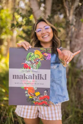 Calendar, Nā Manu Hawaiʻi Makahiki 2026 Wall Size (Kaulana Mahina &amp; Bujo Bae)