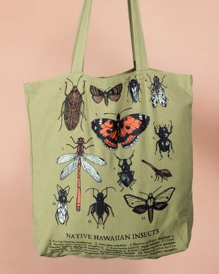 Laulima, Hawaiian Insects Tote Bag