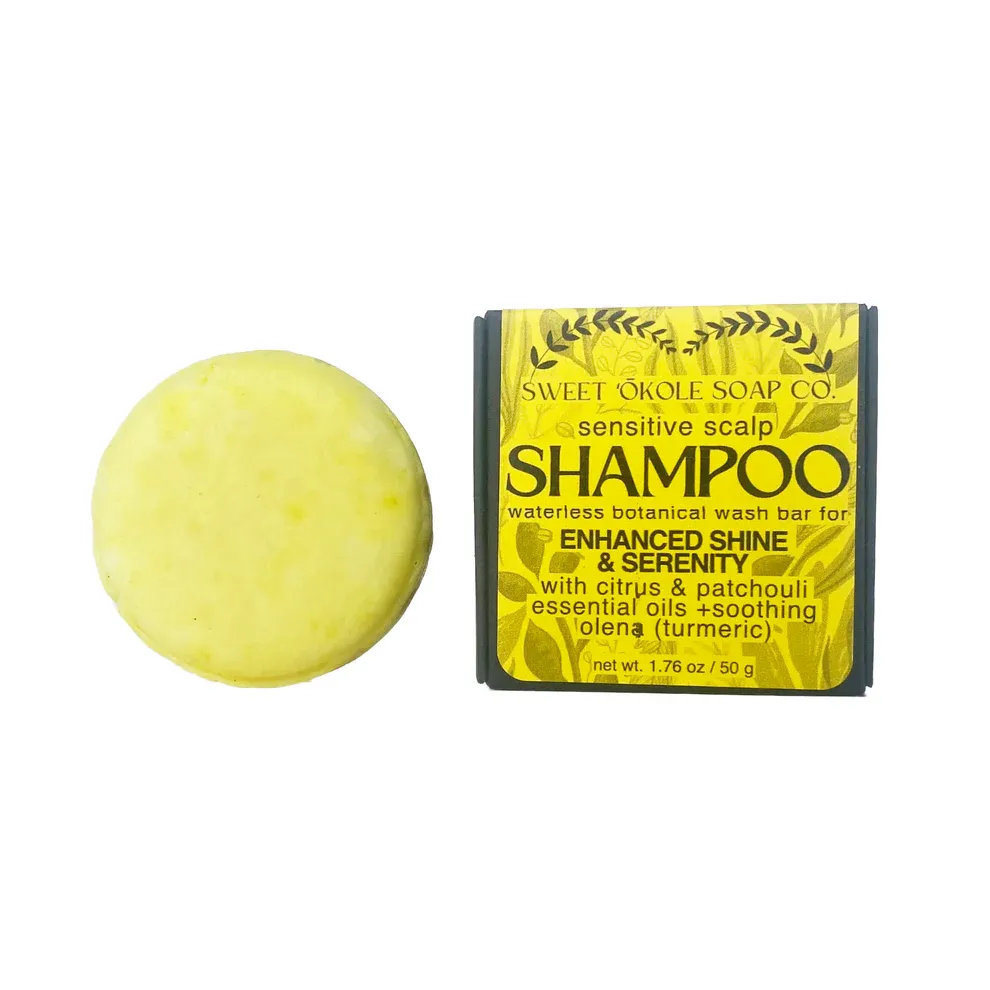 Sweet ʻŌkole Soap Co, Shampoo Bar, Citrus Patchouli (1.76 Oz.)