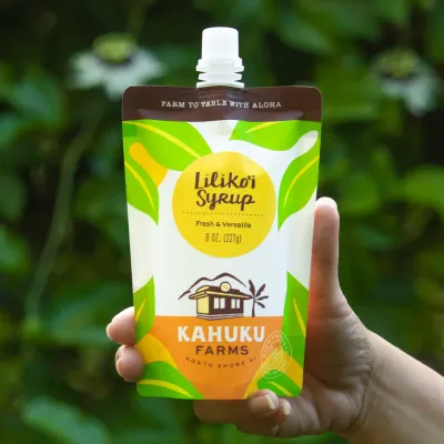 Kahuku Farms, Liliko'i Syrup (8 oz.)