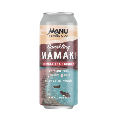 Manu Brewing Co, Sparkling Māmaki Tea with Ginger