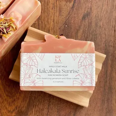 Kula Essentials, Haleakalā Goat Milk Soap (4.5oz)