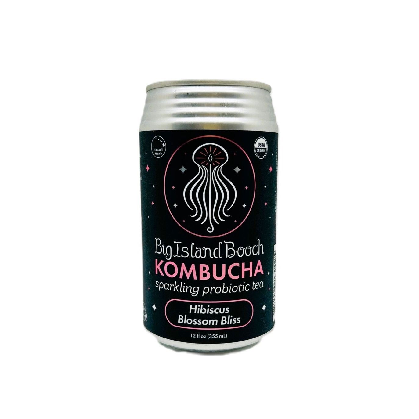 Kombucha, Big Island Booch, Hibiscus Bliss (12 Oz.)