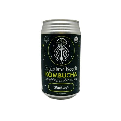 Kombucha, Big Island Booch, Lilikoʻi Lush (12 Oz.)