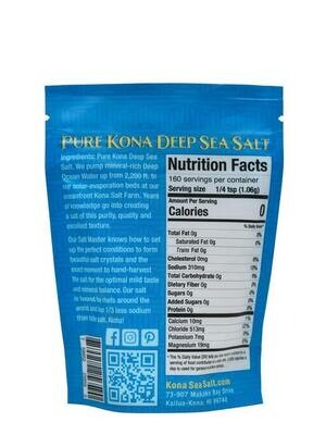 Salt, Pure Kona Sea Salt Pouch - Resealable