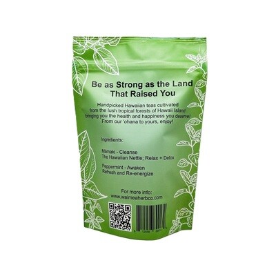 Tea, Waimea Herb Company, Māmaki Peppermint (24 Teabags)