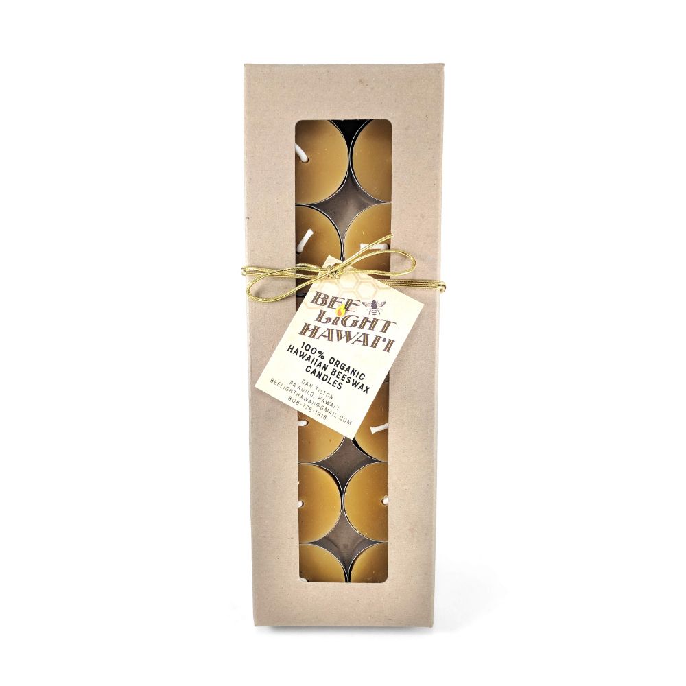Candle, Bee Light Hawaiʻi, Tealight Box Set (12 Pack)