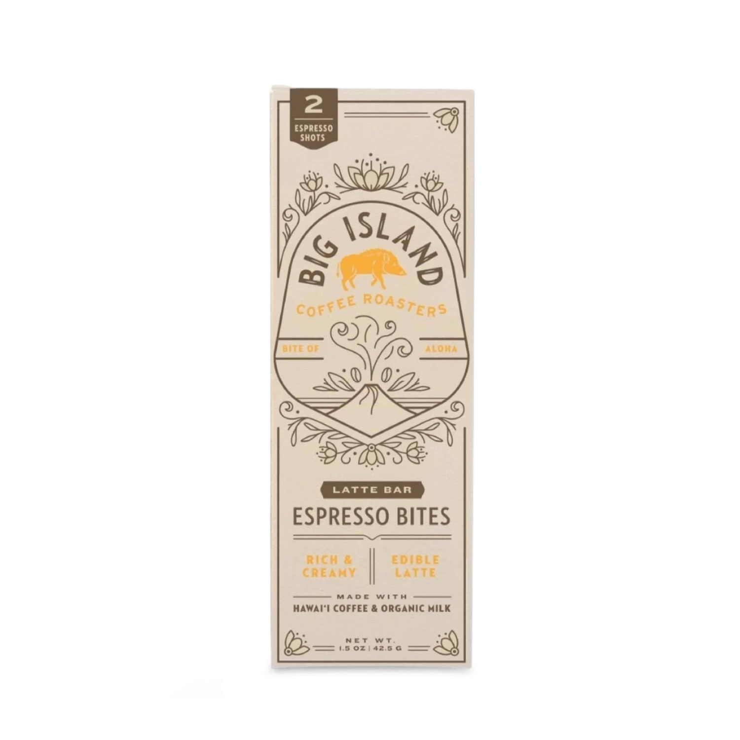 Coffee Bar, Big Island Coffee Roasters, Espresso Bar - Latte (1.5 Oz.)
