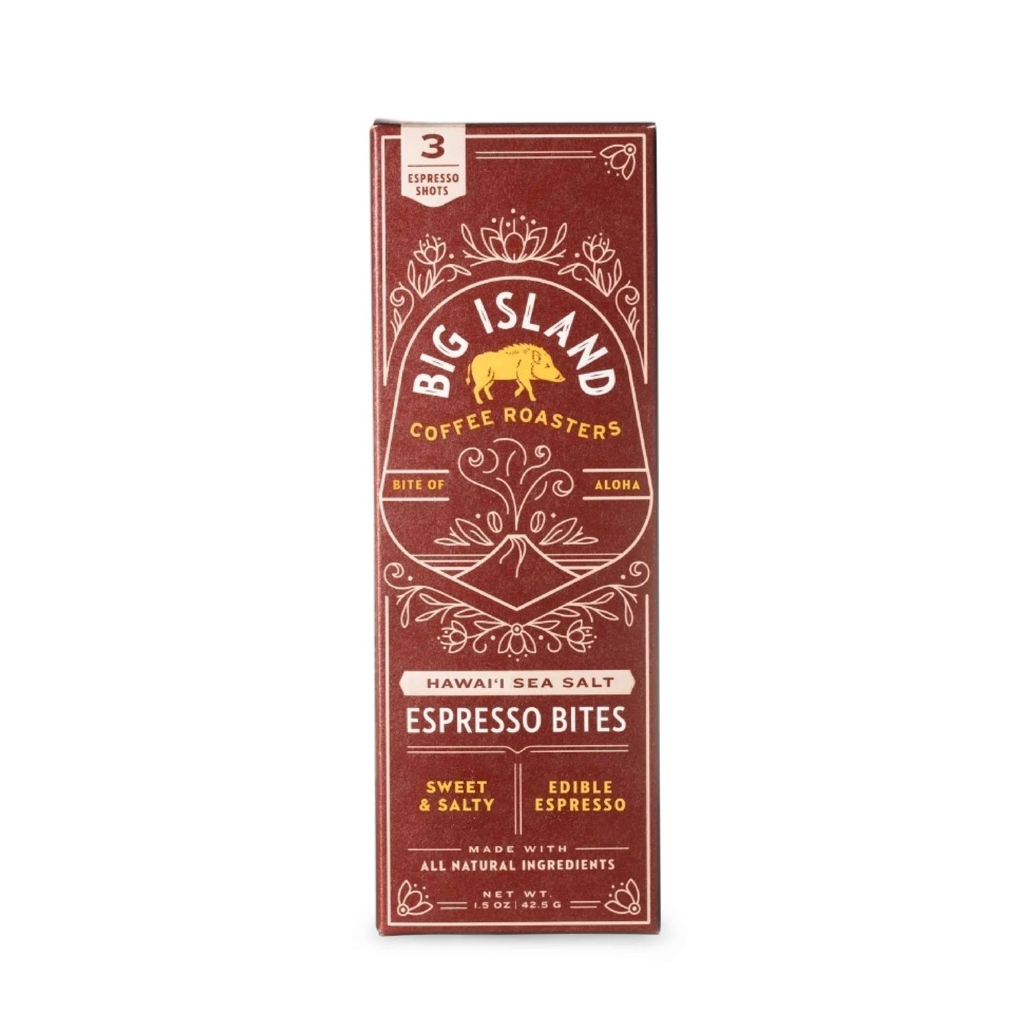 Coffee Bar, Big Island Coffee Roasters, Espresso Bar - Salted (1.5 Oz.)