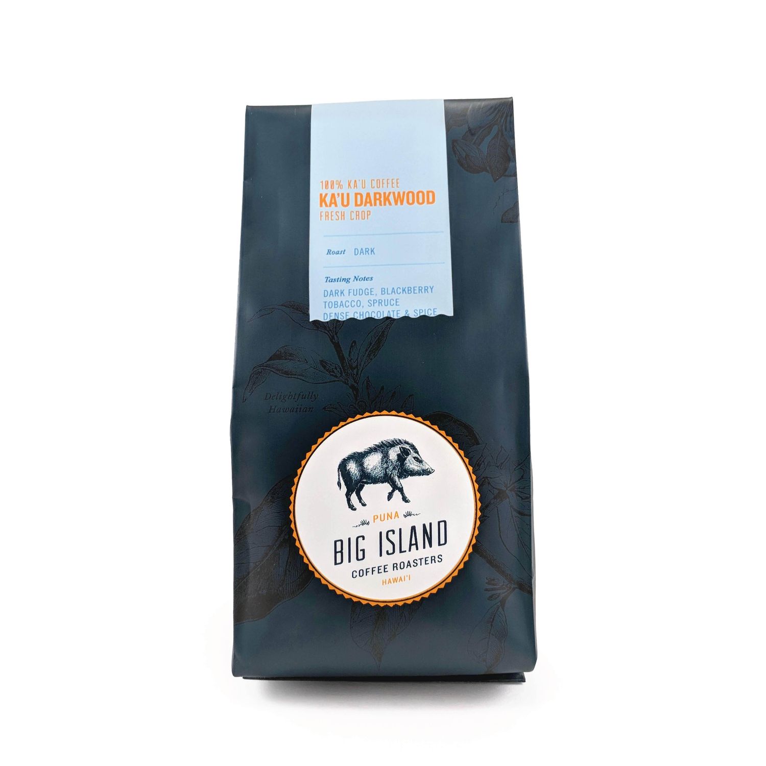 Coffee, Big Island Coffee Roasters, Kaʻū Darkwood Dark Roast Whole Bean Coffee (7 Oz.)