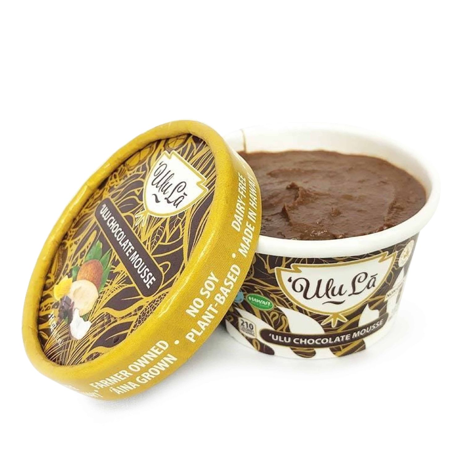 Chocolate Mousse, Hawaiʻi ʻUlu Cooperative Chocolate Breadfruit Mousse (3 Oz.)
