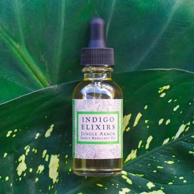 Insect Repellant, Indigo Elixirs, Jungle Armor (1 Oz.)
